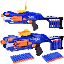 Žaislinis šautuvas su kulkomis Fever Shoot ZA4425, 55 cm Mėlyna sp./Oranžinė sp.