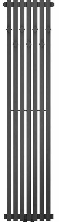 Vandeninis rankšluosčių džiovintuvas Mexen Flux, antracito sp., 36 cm x 150 cm, 630 W