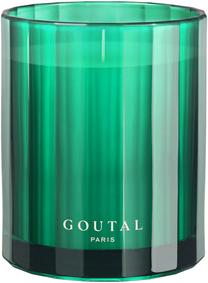 Свеча, ароматическая Goutal Refillable Un Jardin Aromatique, 43 - 50 час, 185 г, зеленый цв.