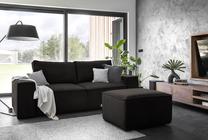 Sofa Silla Nube 22, tamsiai ruda sp., 104 x 260 cm x 96 cm
