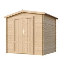 Aiakuur, põrandaga Timbela M369F1, 226 cm x 236 cm x 218 cm, pruun v.
