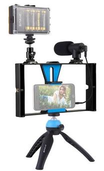 Rinkinys Puluz Blogging Smartphone Video Rig PKT3023, 5 V
