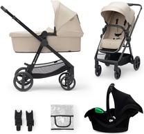 Universalus vežimėlis KinderKraft Mink Pro, smėlio sp.