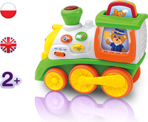 Игрушечный поезд Dumel My First Train Animals 154741, многоцветный