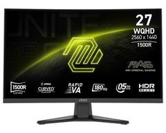 Monitorius MSI MAG 275CQF E18, Rapid VA, 180 Hz, WQHD, 27"