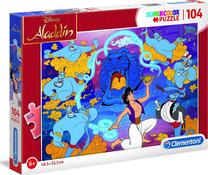 Dėlionė Clementoni Aladdin 48.5 x 33.5 cm, 33.5 cm x 48.5 cm, 104 vnt., įvairių spalvų