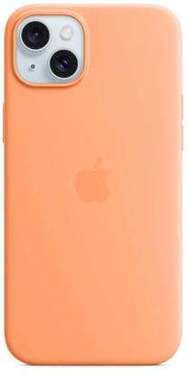 Telefona vāciņš Apple Silicone Case with MagSafe, oranža krās., Apple
