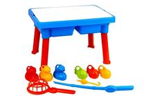 Детский игровой стол Lean Toys Play Table 2in1, 31 см, многоцветный