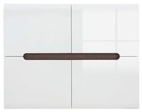 Komoda Azteca Trio SFK4D, balta, 105 cm x 41 cm x 84 cm