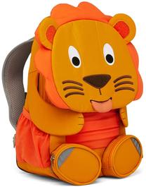Bērnu mugursoma Affenzahn Big Friend Lion, dzeltena krās., 31 cm x 12 cm x 20 cm