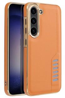 Telefono dėklas OEM Milano, ruda sp., Samsung