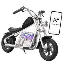 Детский электромотоцикл Hyper Gogo C12 App, черный цв.