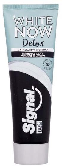 Dantų pasta White Now Detox Charcoal & Clay, 75 ml