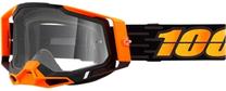 Slidinėjimo akiniai 100% Racecraft 2 Costume 2, skaidri sp./juoda sp./oranžinė sp.