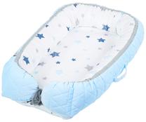 Vaikiškas miegmaišis Klups Velvet Kids Baby Nest Light Blue V104