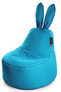 Sėdmaišis Baby Rabbit Wave Blue Pop Fit, šviesiai mėlynas, 120 l