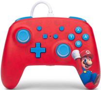 Žaidimų pultas PowerA Enhanced Woo-hoo! Mario Wired Controller for Nintendo Switch, mėlyna sp./raudona sp.