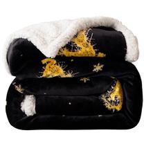 Pledas KFA-19, aukso/balta/juoda, 200 cm x 220 cm