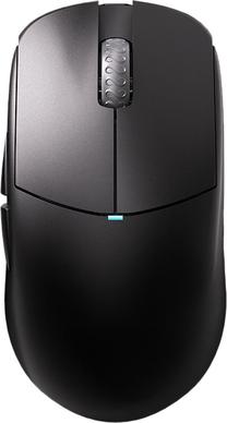 Bezvadu spēļu pele Lamzu Atlantis OG V2 4K, 2.4ghz wireless / usb, melns krās.