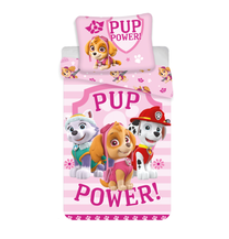 Детский комплект постельного белья Paw Patrol PP122, розовый цв., 140 x 200 cm