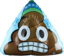 Надувная сани Atom Poop, многоцветный, 105 см x 105 см