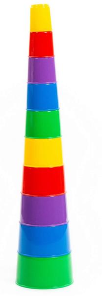 Развивающая игра Polesie Wonder Pyramid, многоцветный, 10 шт.