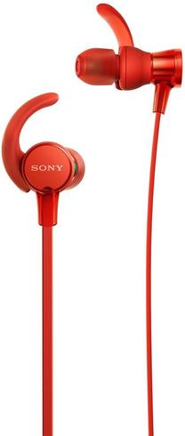 Vadu austiņas Sony MDR-XB510AS, sarkana krās.