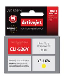 Rašalinio spausdintuvo kasetė ActiveJet Supreme ACC-526Y, geltona sp., 10 ml