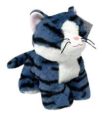 Mīkstā rotaļlieta Tulilo Kitty Casper, zila krās./balta krās., 23 cm