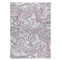 Paklājs iekštelpu Hacano Vinea Waves, krēmkrāsa/zila krās., 220 cm x 160 cm