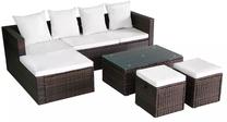 Āra mēbeļu komplekts VLX Garden Lounge Set with Cushions