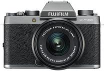 Sisteminis fotoaparatas Fujifilm X-T100 + XC 15-45mm/f3.5-5.6 OIS PZ, sidabro sp.