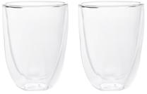 Dvigubo stiklo stiklinių rinkinys Homla Cembra Modern 888828, skaidri sp., 0.28 l