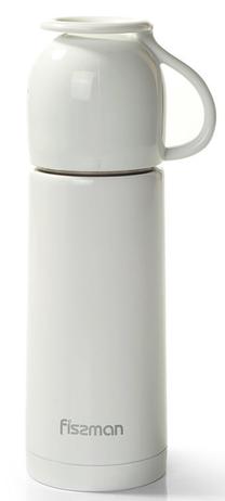 Termosas Fissman, 0.35 l, balta sp.
