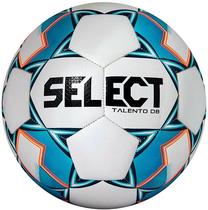 Футбольный мяч Select Talento DB 2022, 5 размер, синий цв./белый цв./oранжевый цв.