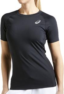 Футболка, для женщин Asics, черный цв., xs