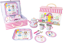 Игрушечный чайный сервиз, - Best Friends, розовый цв./фиолетовый цв.