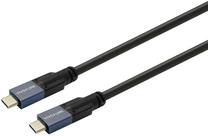 Кабель Vivolink PROUSBCMM9 USB Type-C Male, USB Type-C Male, 9 м, черный цв.