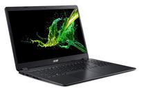 Nešiojamas kompiuteris Acer Aspire 3 A315-54K, i3-7020U, 4 GB, 256 GB, 15.6 ", Intel HD, juoda sp., Windows