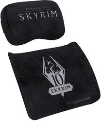 Kėdžių pagalvėlė Noblechairs Skyrim Edition, juoda sp./pilka sp., 40 cm x 32 cm, 2 vnt.