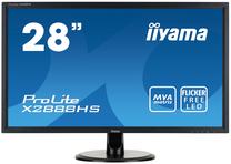 Monitors Iiyama ProLite X2888HS-B1, MVA, 60 Hz, 28"