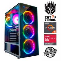 Stacionārs dators Intop Ryzen 5 5500, 3 TB, DDR4 16 GB, SSD+HDD 1 TB 2 TB, Radeon RX 580 8 GB GDDR5