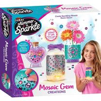 Dekorēšanas komplekts Cra-Z-Art Shimmer ‘n Sparkle Mosaic gem, daudzkrāsaina