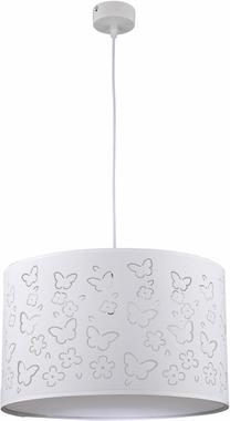 Valgusti rippuv Light Prestige Flowers LP-686/1P, E27, 1 x 40 W, valge v. / valge v.