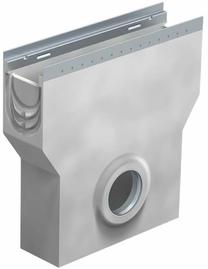 Įtekėjimo dėžė Graspointner Filcoten KIT NW 100 V K3, 50 cm, polipropilenas (pp)/cinkuotasis plienas