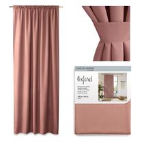 Ночная штора Restilo Oxford Pleat, розовый цв., 140 см x 250 см