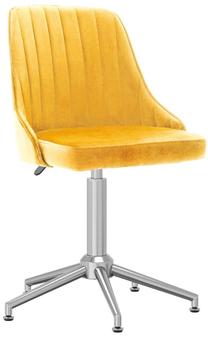 Darba krēsls VLX Swivel Office Chair, 56 x 51 x 82 - 94 cm, dzeltena krās.
