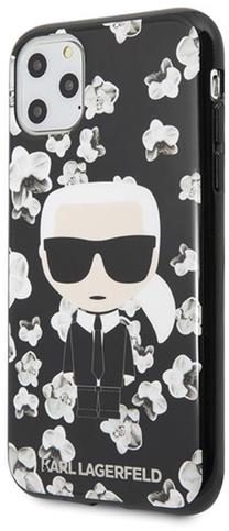 Telefona vāciņš Karl Lagerfeld, melna krās., Apple