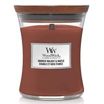Žvakė, aromatinė WoodWick Smoked Walnut & Maple, 65 h, 275 g, ruda sp.