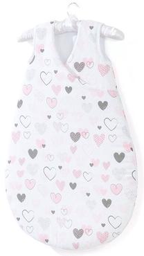 Plonas miegmaišis kūdikiui MamoTato Bubble Hearts, 75 cm